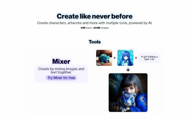 وبسایت هوش مصنوعی عکس Artbreeder