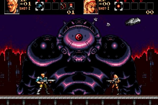بازی Contra Hard Corps (کنترا هارد کورپس)