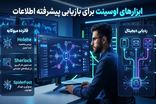 استفاده از ابزارهای OSINT برای جستجوی پیشرفته