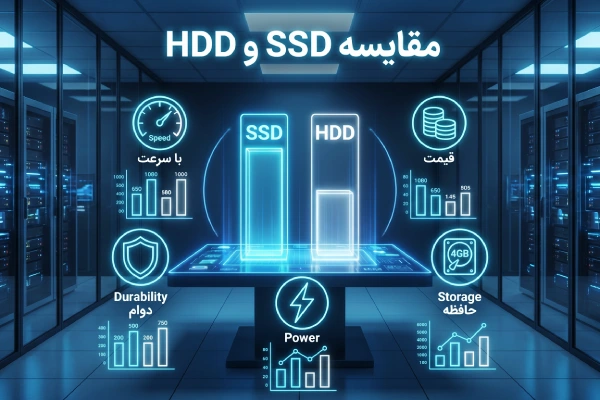 تفاوت SSD و HDD چیست؟