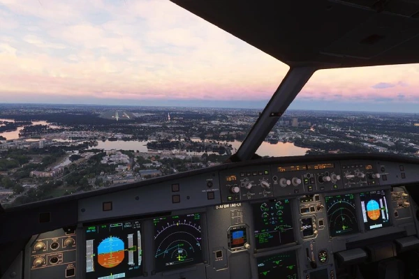 Microsoft Flight Simulator (شبیهساز پرواز)